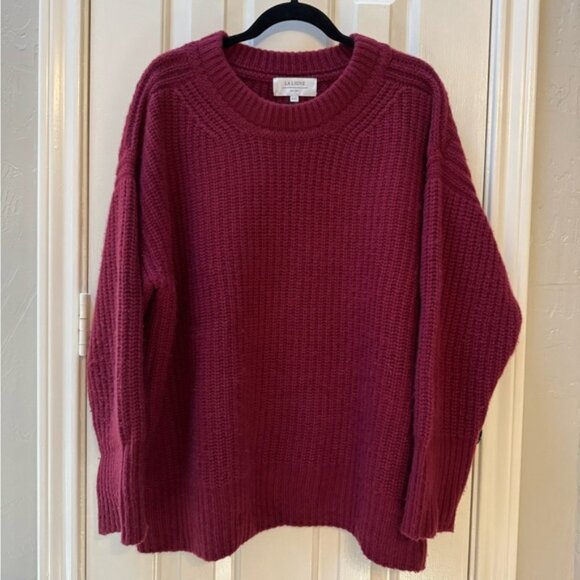 La Ligne 2XL Toujours Sweater, Red - Picture 1 of 8